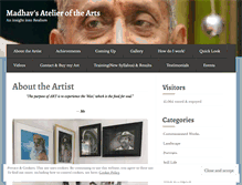 Tablet Screenshot of madhavvv.com